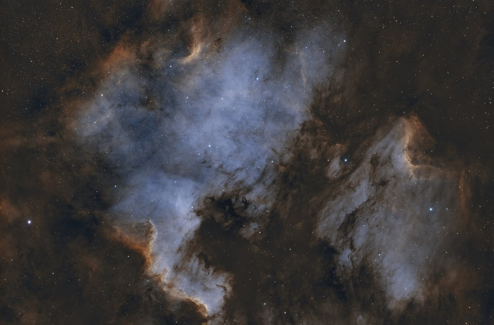 North America & Pelican Nebulae